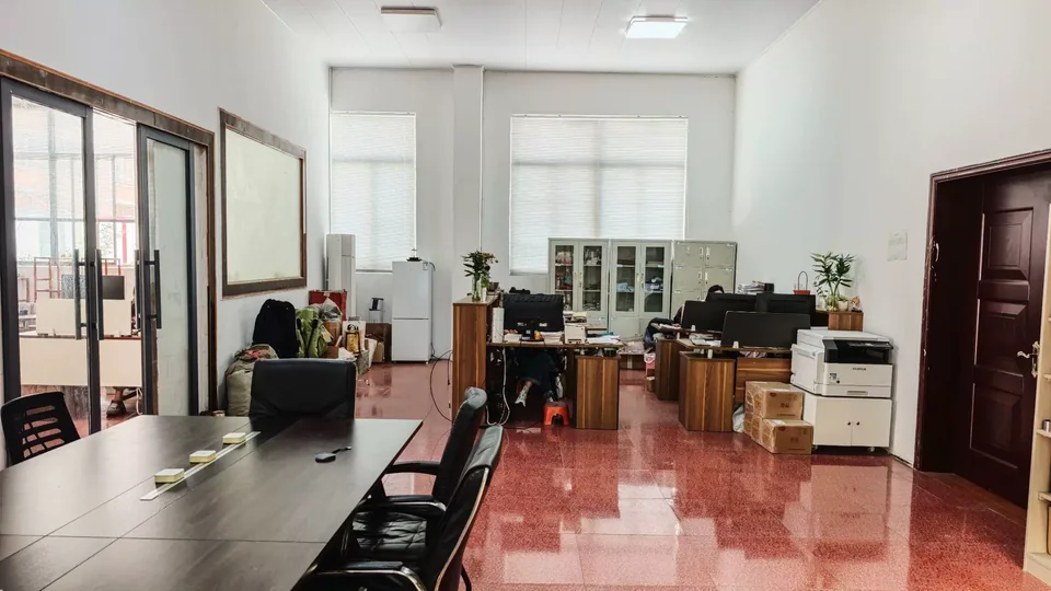 Office environment at a manufacturing partner