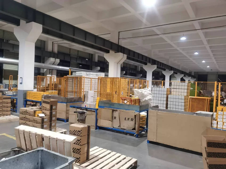 Storage area at a partner fastener facility