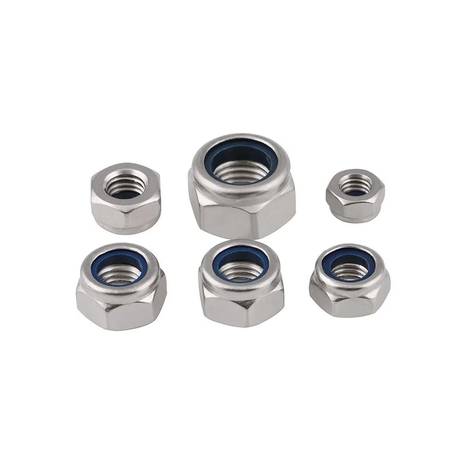 Product reference image for Nylon-insert lock nuts; final specification and availability require quotation
