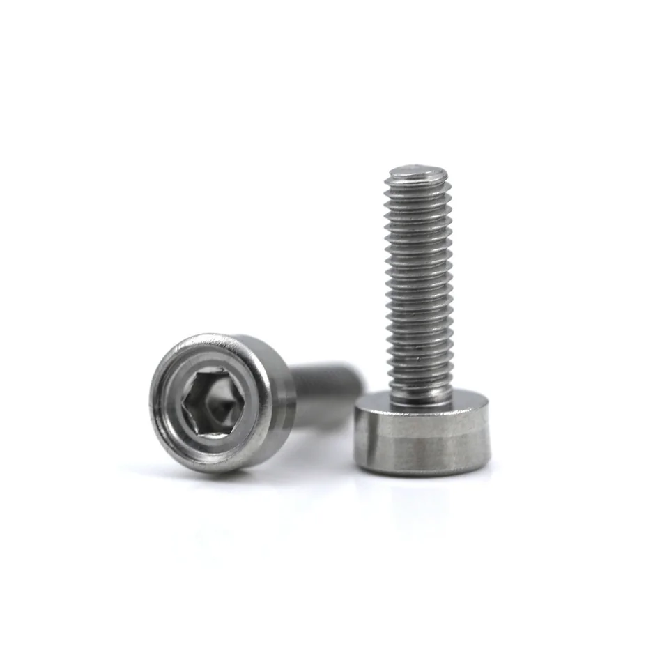 Product reference image for A2/A4 stainless socket head cap screws; final specification and availability require quotation